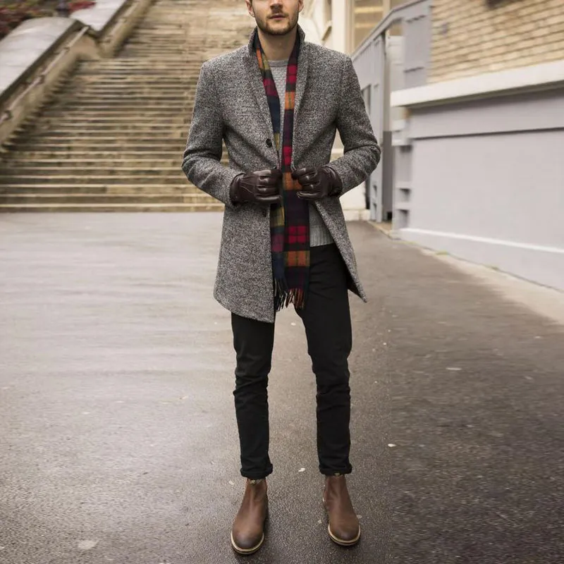 Fashion Comfort Mens Warm Coat Outerwear