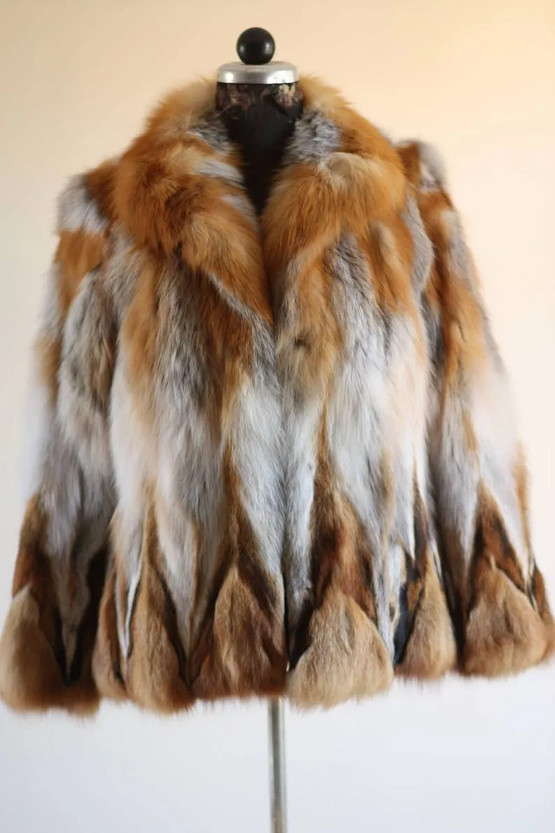 Red Fox  Fur Coat