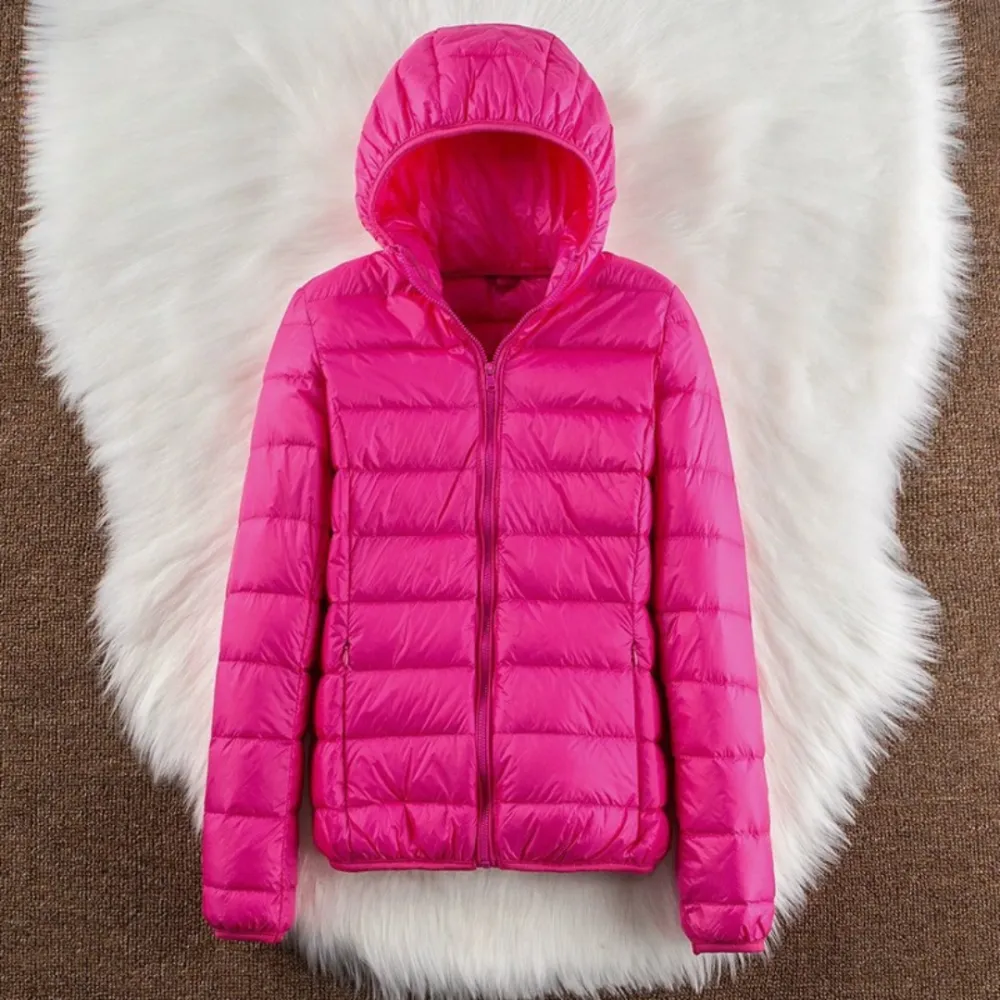 Metta Padded Jacket | Bright Pink