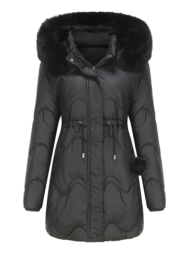 Women's Parka Puffer Jacket Winter Coat