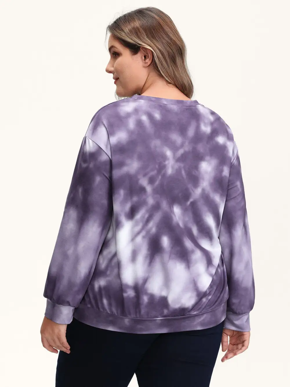 Heart Color Blend Relaxed-Fit Sweatshirt