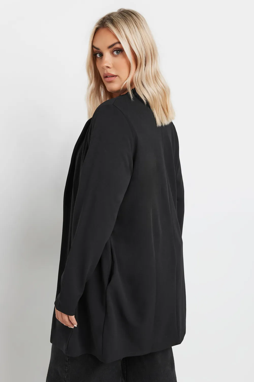 YOURS Curve Hot Pink Longline Blazer