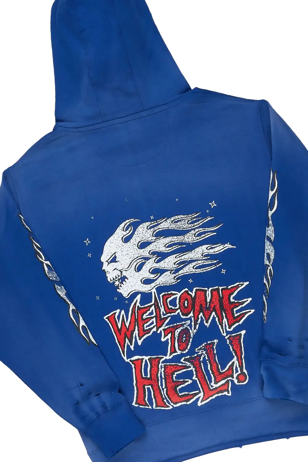 Gaston Royal Blue Hoodie & BK Biker Jean Bundle