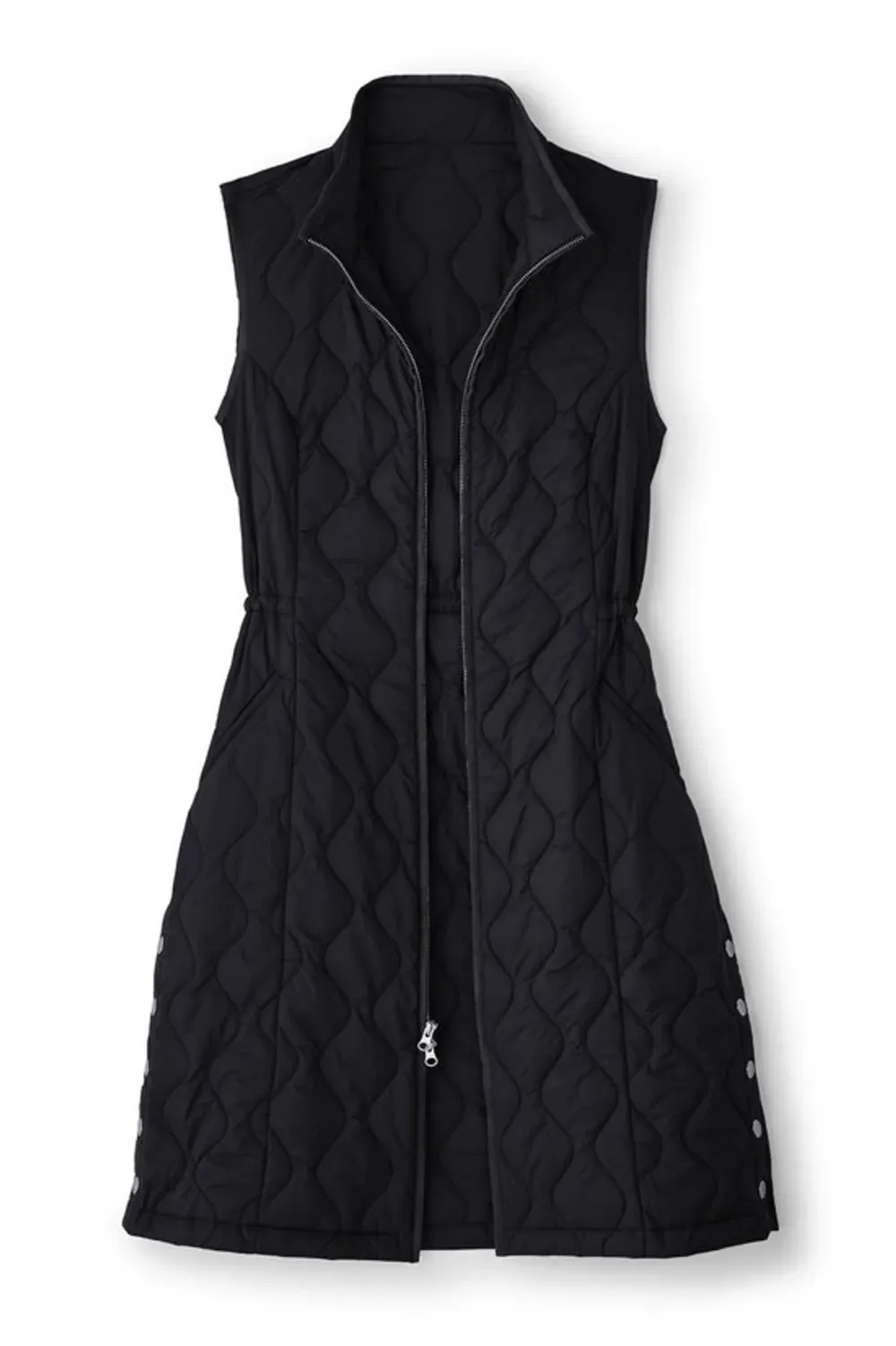 Daybreaker Lightweight Long Quilted Vest