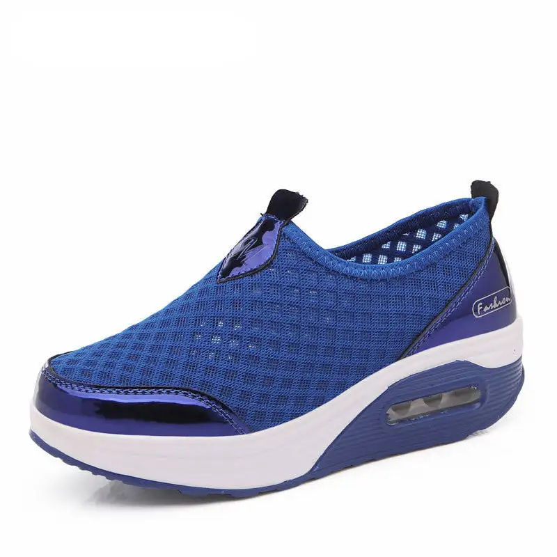 Slip On Ladies Wedge Sneakers