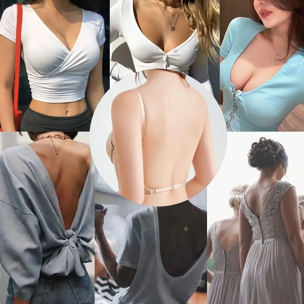 Sale 49% OFF🔥 2023 New Arrival Backless Strapless Adhesive Invisible Bra