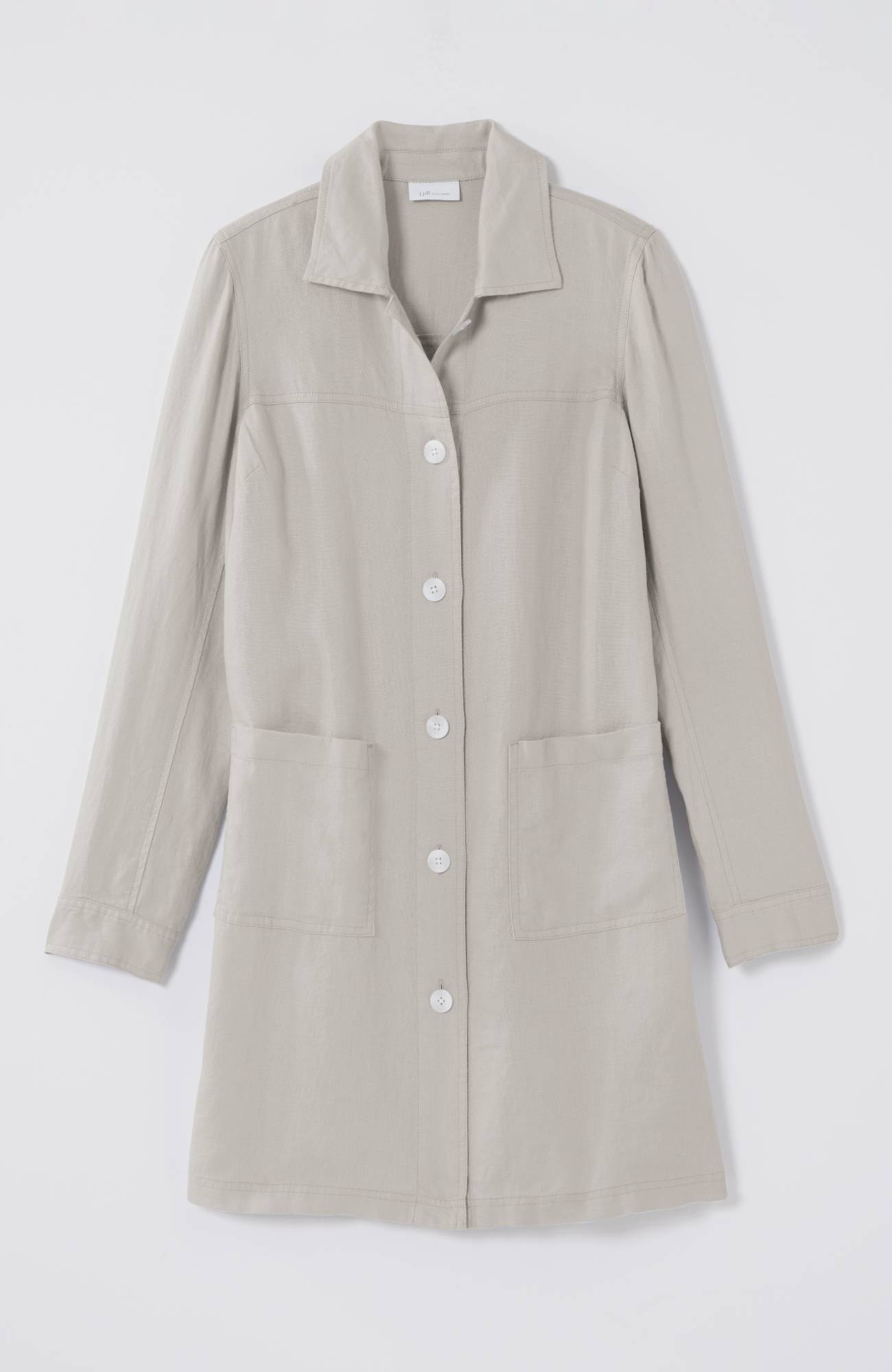 Long Linen Duster Jacket