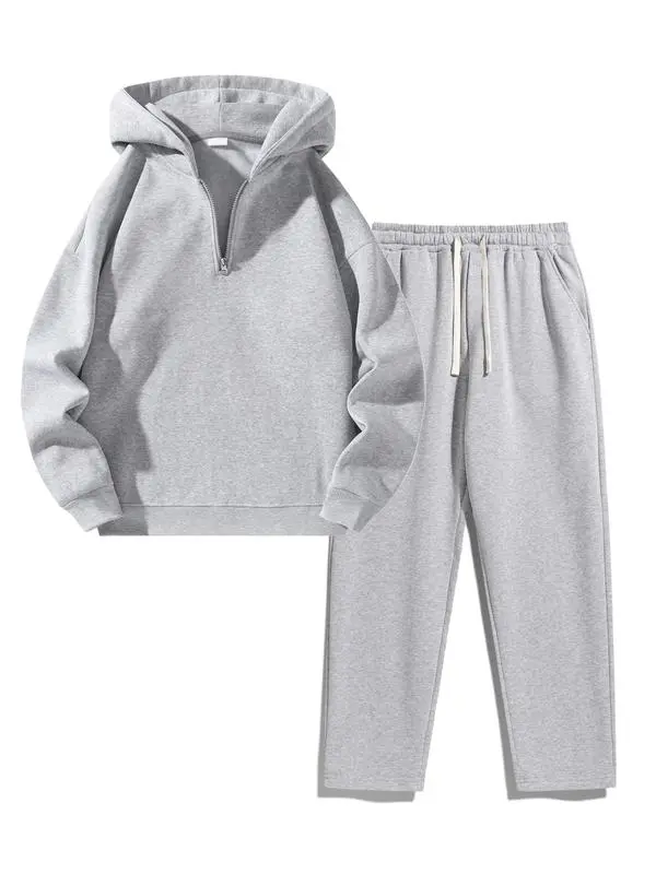 Men’s Hoodie & Sweatpants Set – Casual 2-Piece Outfit