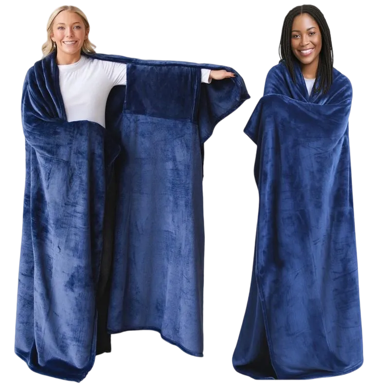Wearable Blanket for Women, Adults & Teens – Cozy Sleeved Soft Blanket
