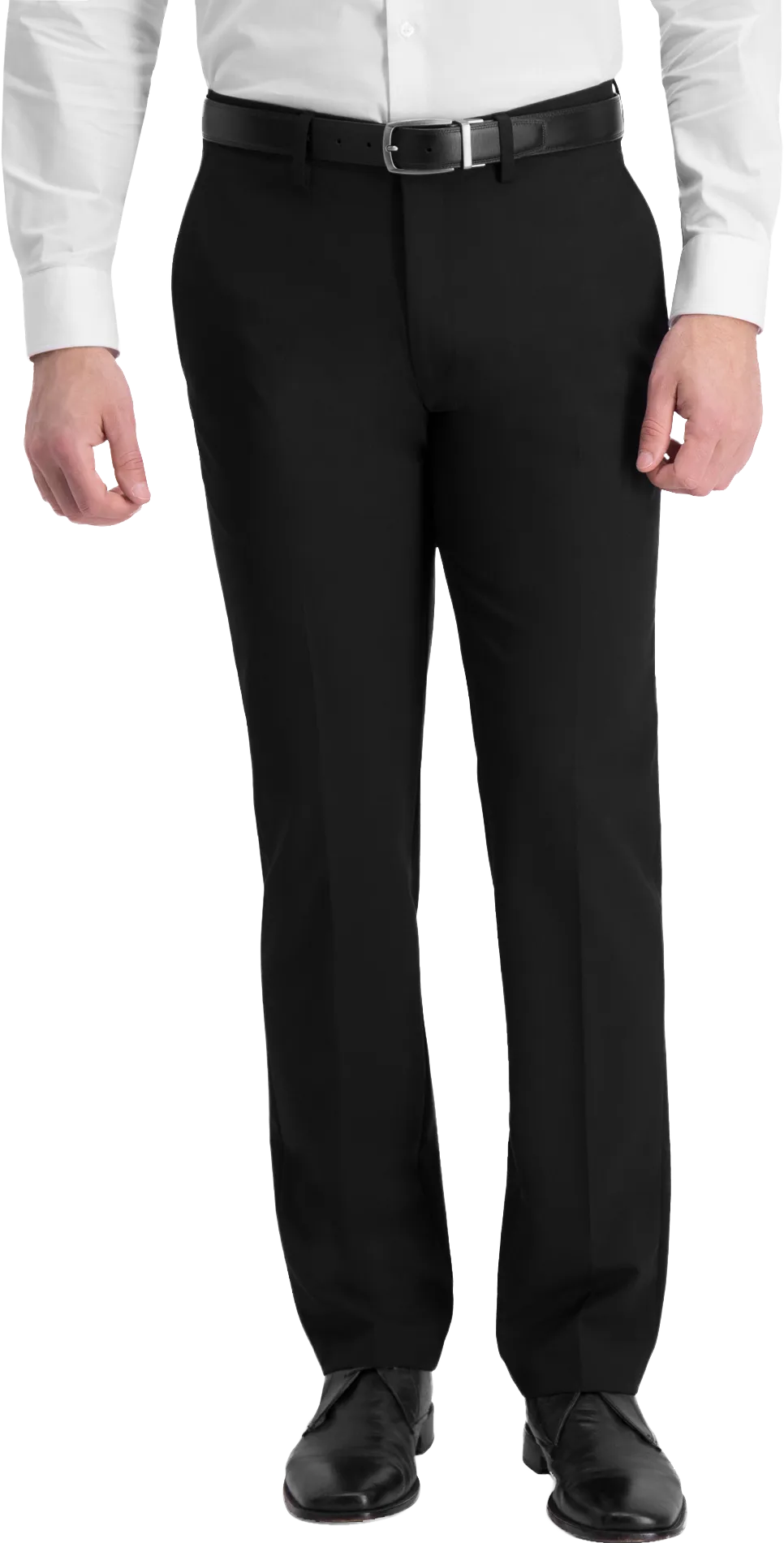 Haggar J.M. Haggar™  4 Way Stretch Slim Fit Flat Front Suit Pant