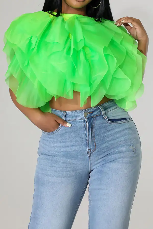  Urban Ruffle Blouse