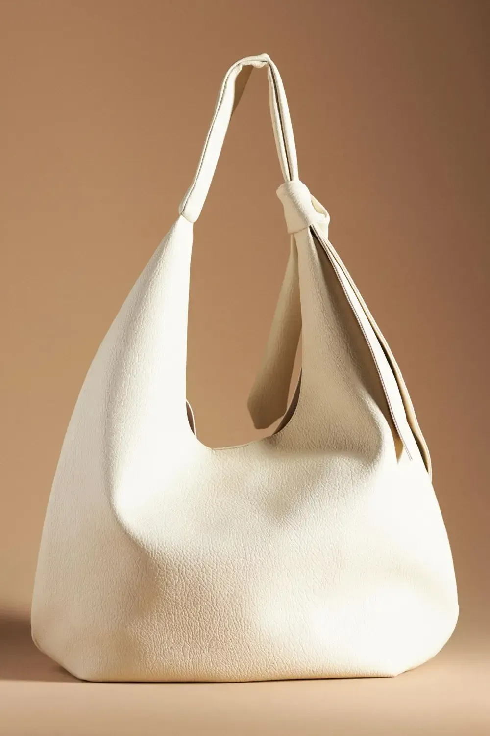 Knotted Bow Slouchy Bag