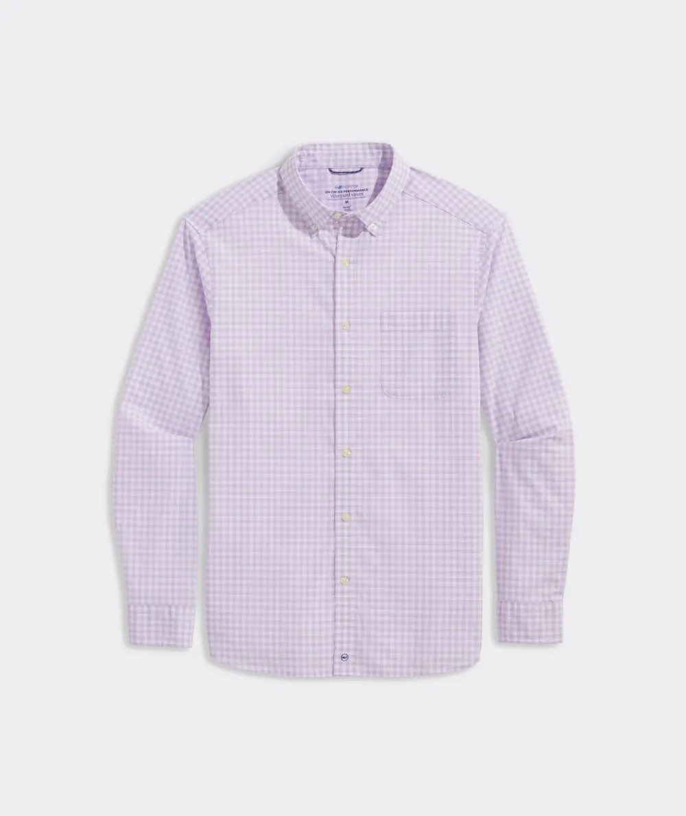 On-The-Go brrr° Gingham Shirt