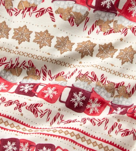 Guide My Sleigh Matching Organic Cotton Pajamas