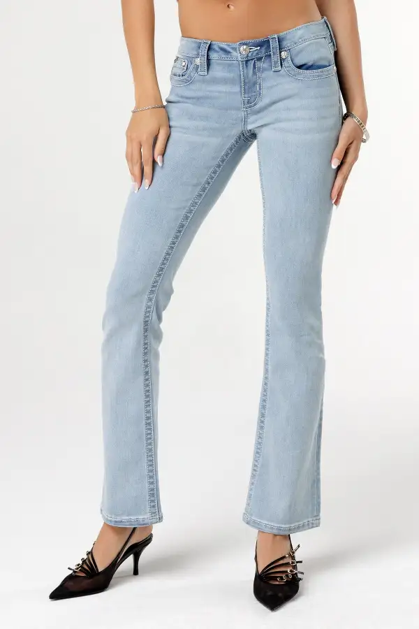 Ethereal Wings Bootcut Jeans