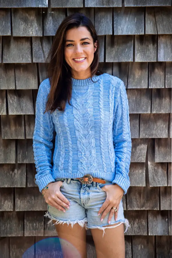 New England Coastal Knit Sweater