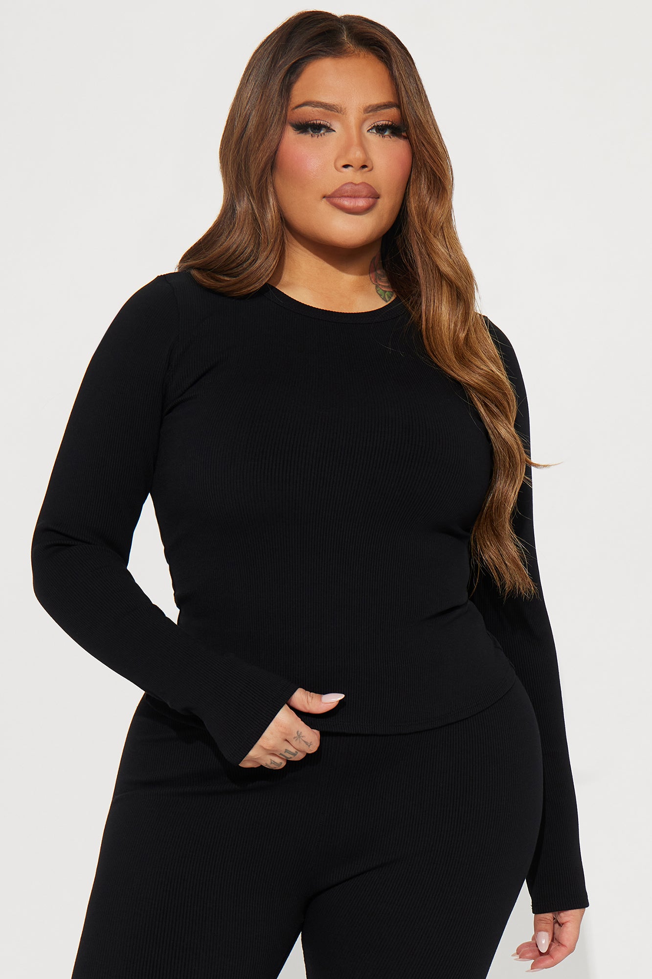 Braelynn Snatched Pant Set - Black