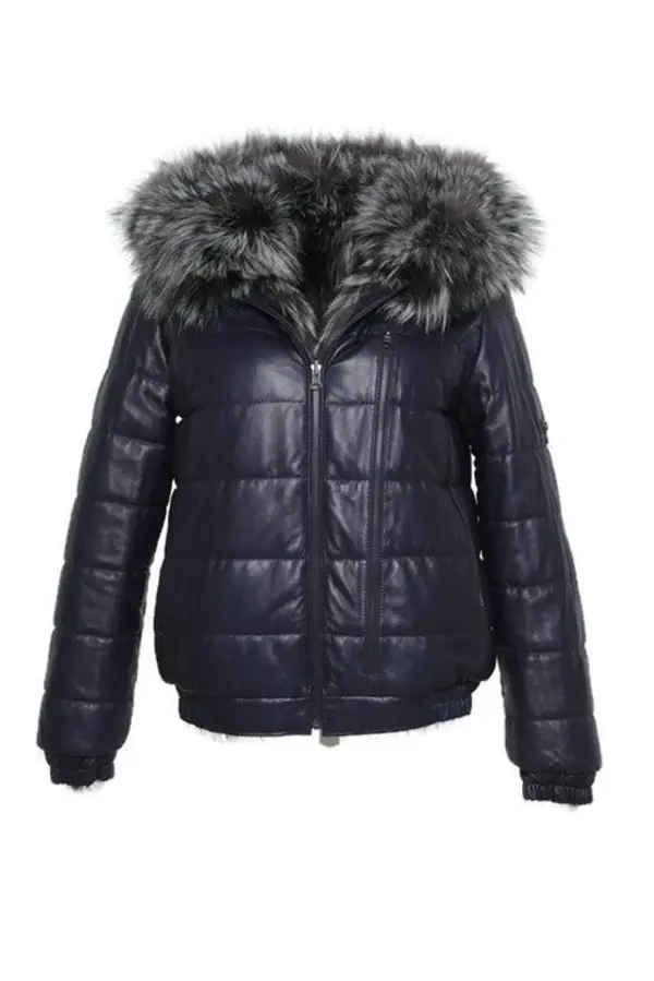 Silver Fox Fur Jacket