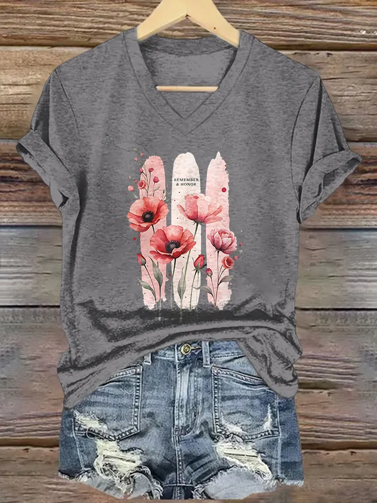 Women'S Remember And Honor T-Shirt