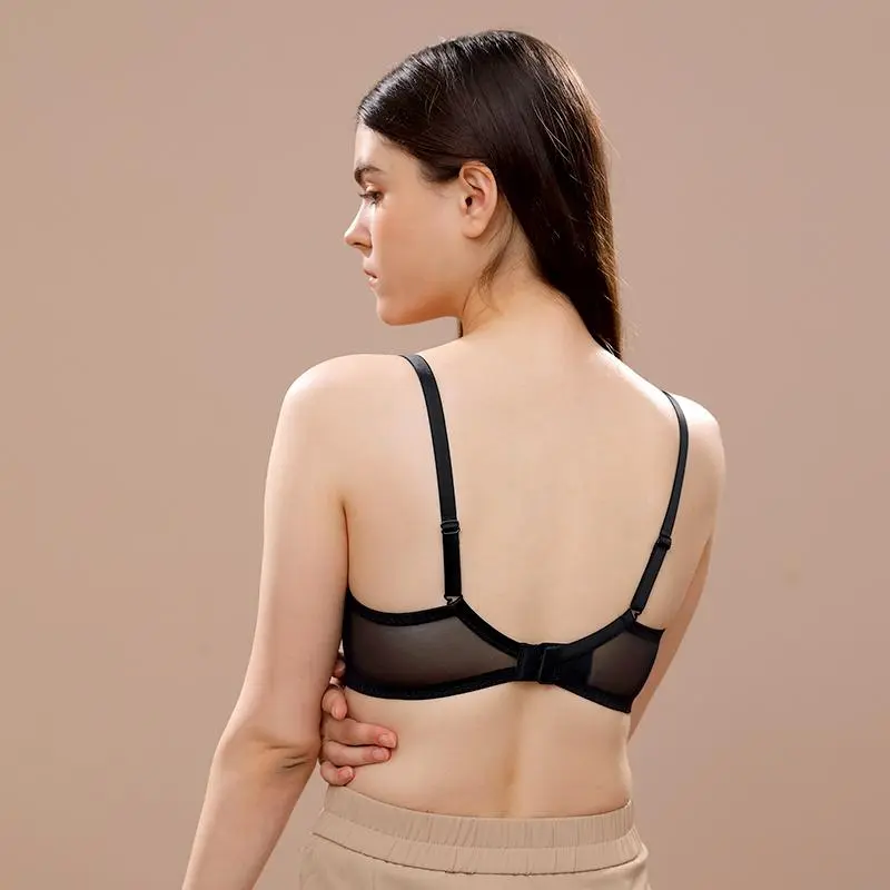 Sexy Sheer Lace Contour Plunge Bra® Support Everyday