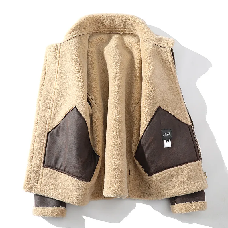 The Flying Tigers Men's Sheepskin Bomber Jacket Luc. 103