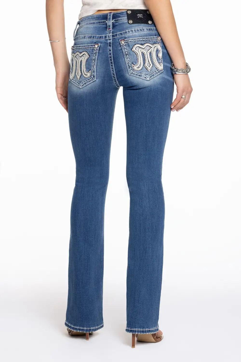 Maven Logo Bootcut Jeans