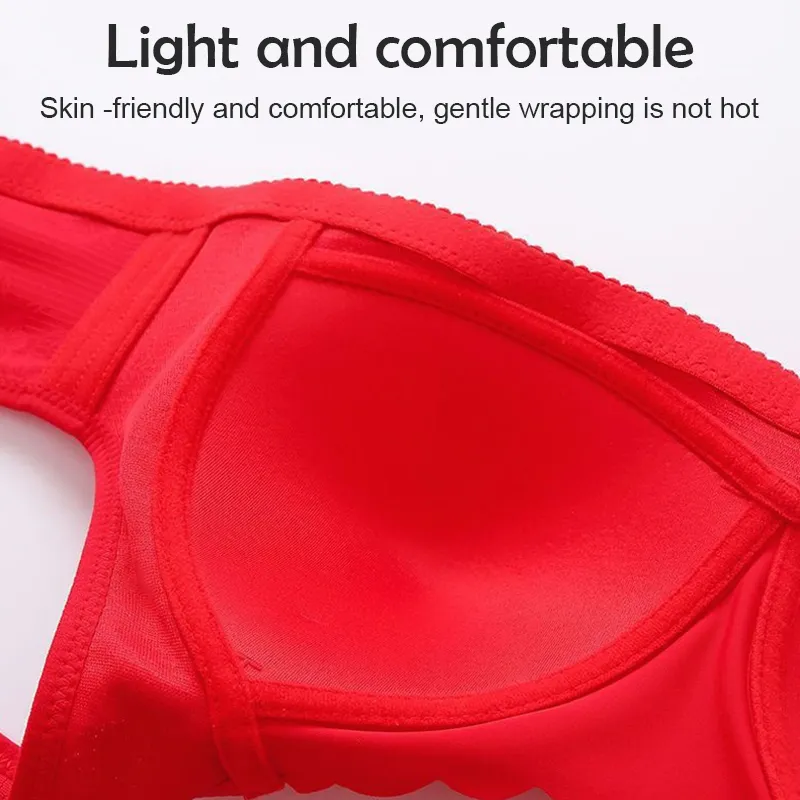 🔥BUY 1 GET 1 FREE(2packs)🔥Ladies Cotton Lace Full Cup Bra