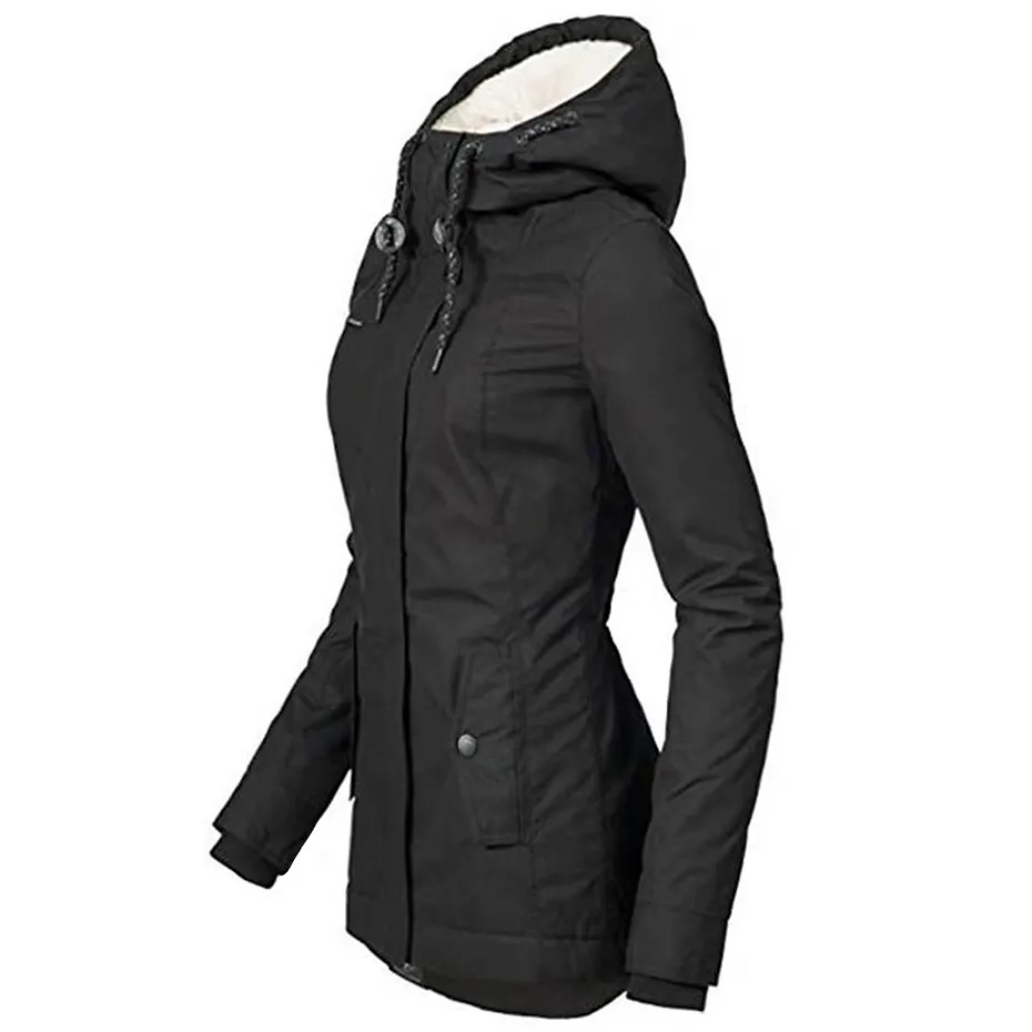 Women's Parka Street Fall Winter Long Coat