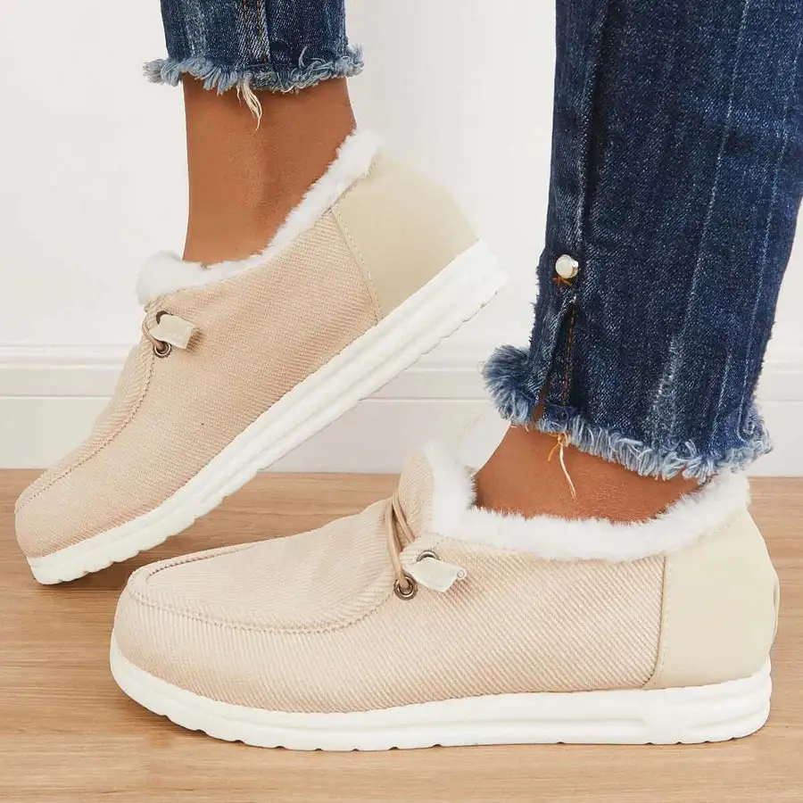 Fur Sneakers - Perfect for this late season!
