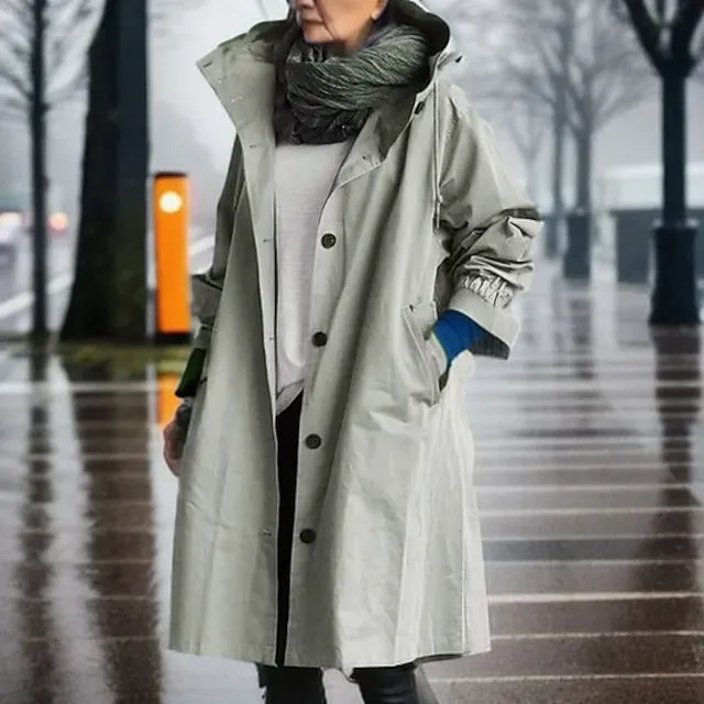 Women's Hiking Jacket Hiking Windbreaker Winter Outdoor Windproof Quick Dry Lightweight Water Repellent Outerwear Coat Top Climbing Camping / Hiking / Caving Traveling Lake blue Black Pink Army Green