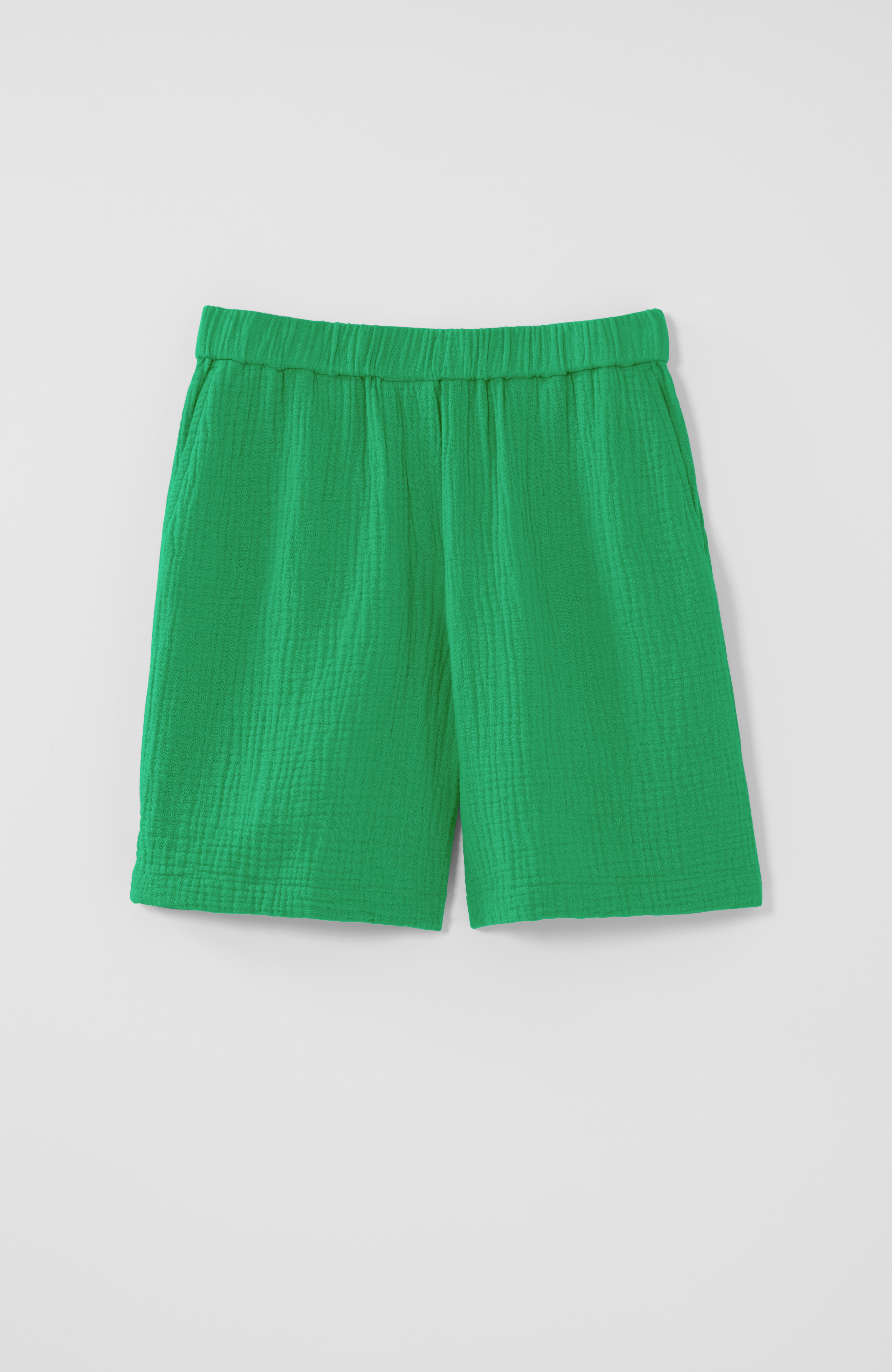 Easy Cotton-Gauze Pull-On Shorts