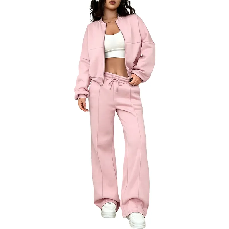 Limited Women's Zipper Jacket & Pants Set