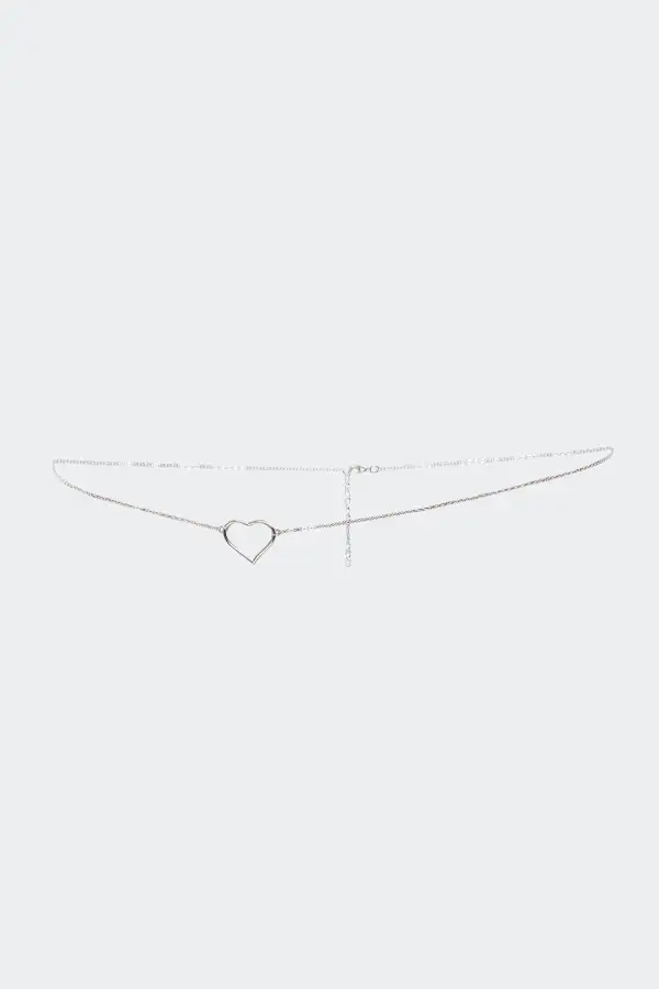 Dainty Heart Belly Chain