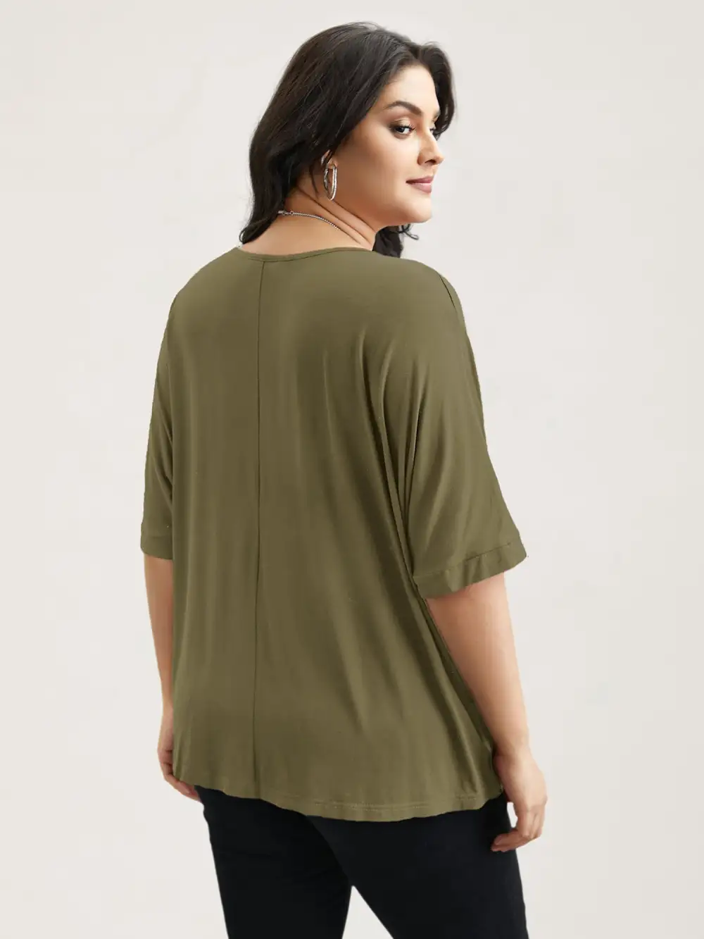 Supersoft Round Neck Plain T-Shirt