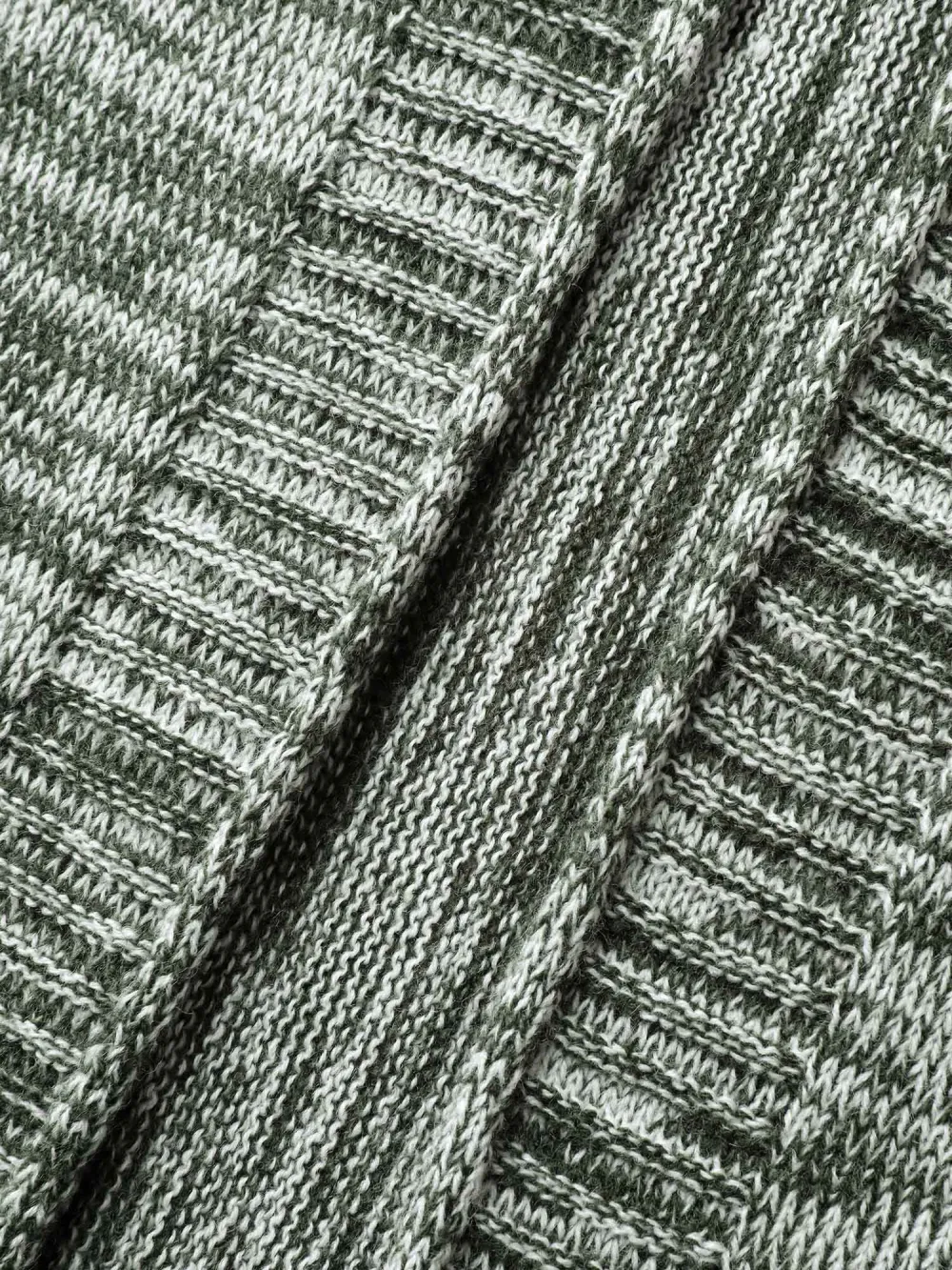 Color Contrast Dolman Sleeve Knit Cardigan