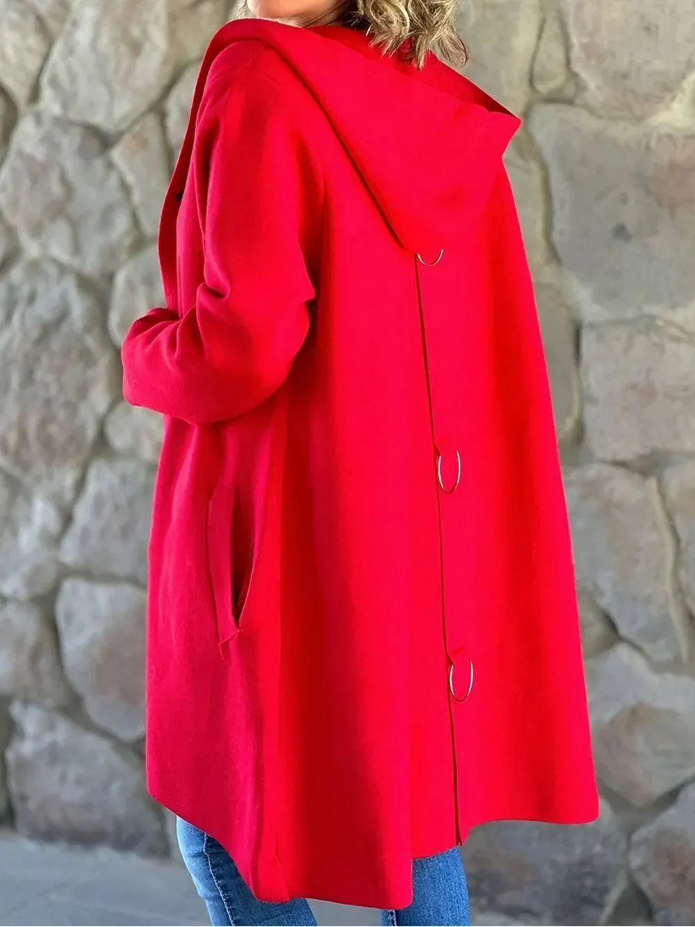 Shadow Ring Hooded Coat