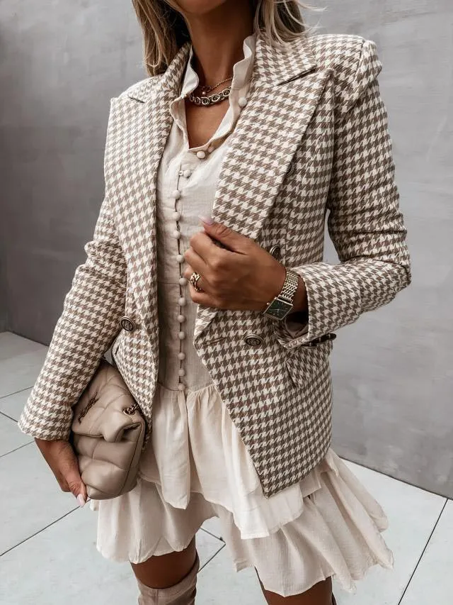 Plaid Set Jacket
