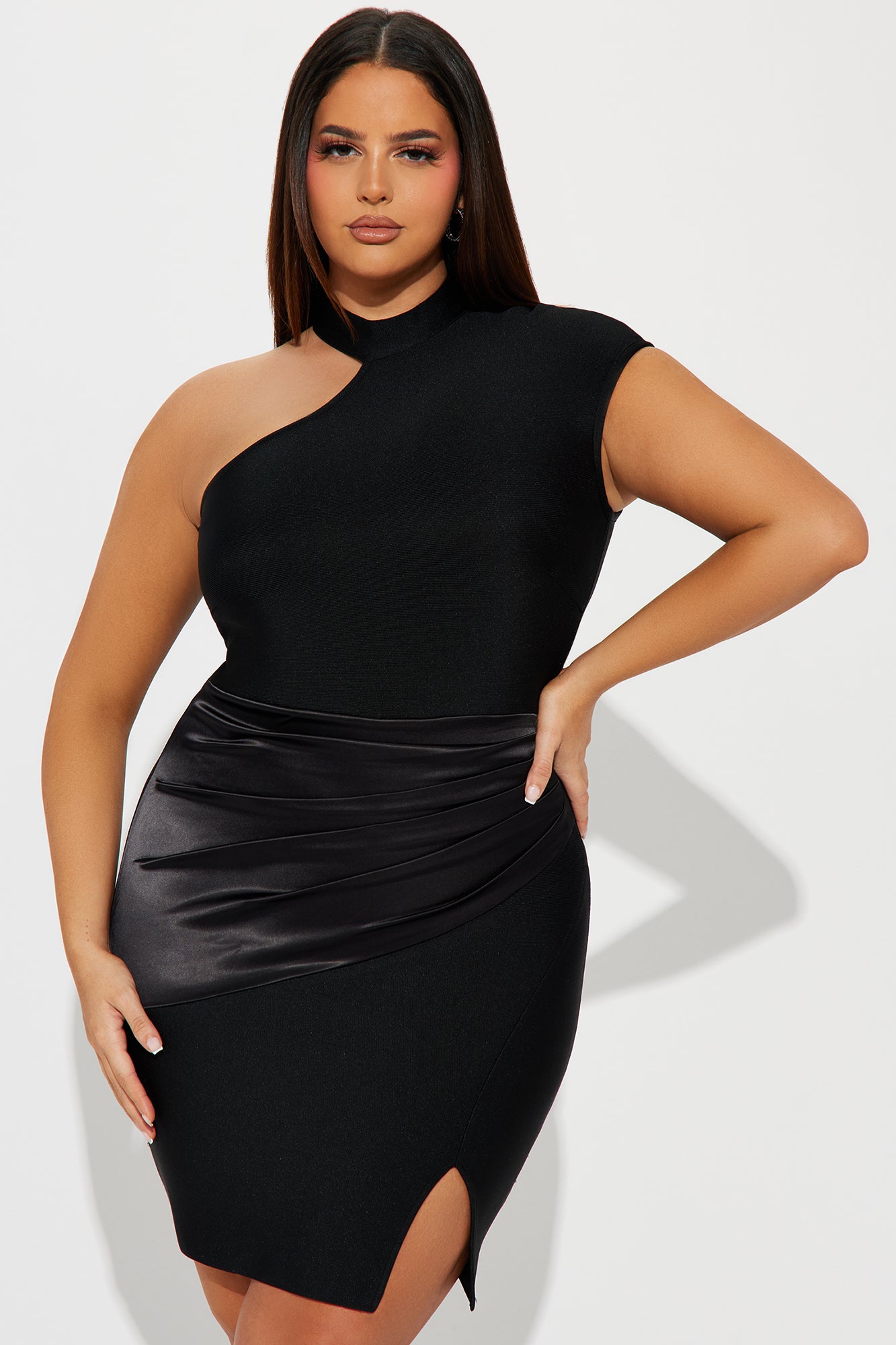 Sadie Bandage Mini Dress - Black