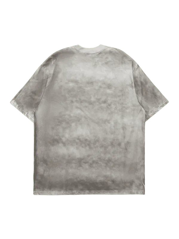 American Retro Letter Print T-shirt