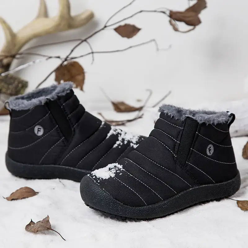 Winter Snow Boots Warm And Velvet Low Top Shoes