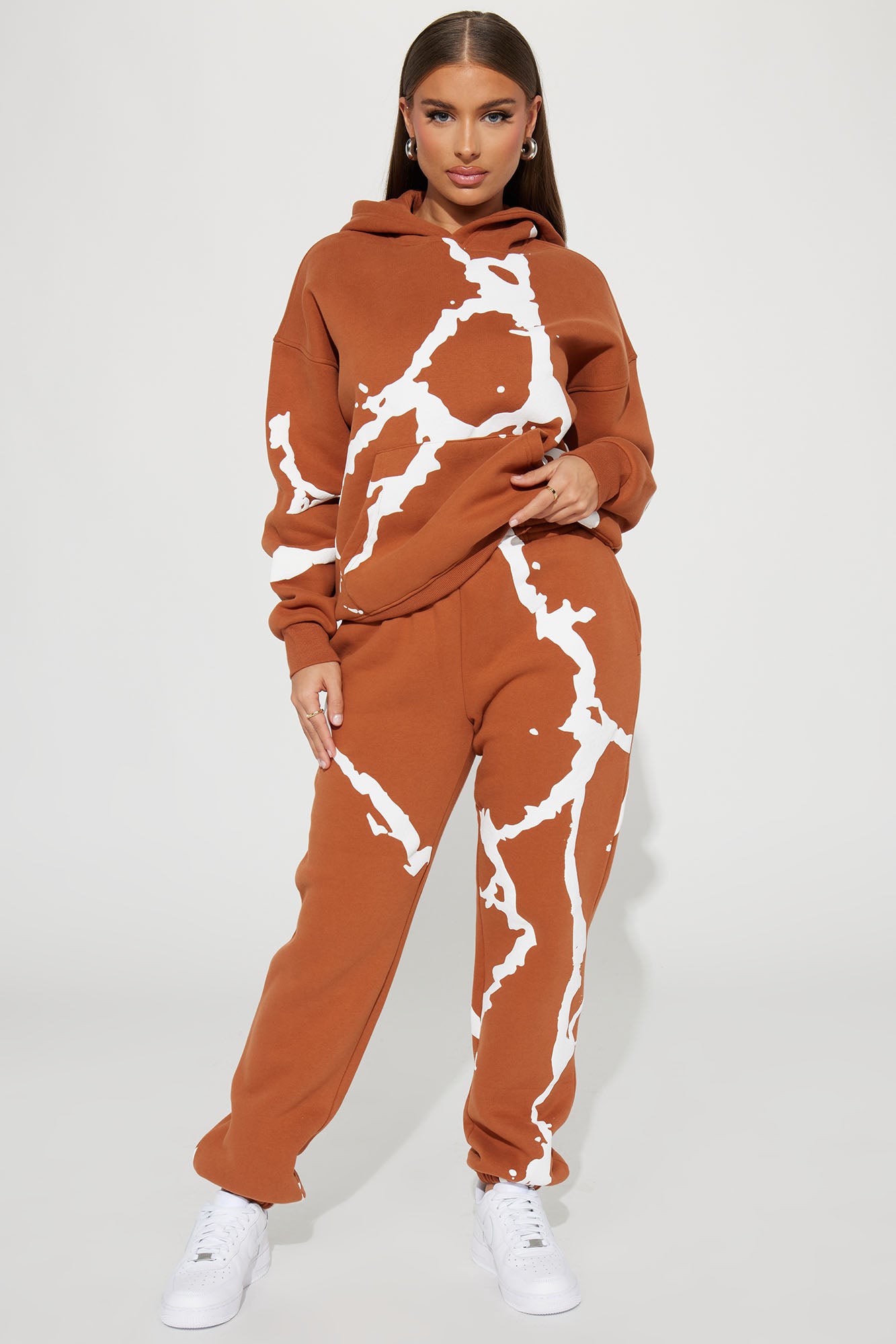 New Direction Sweatsuit - Rust