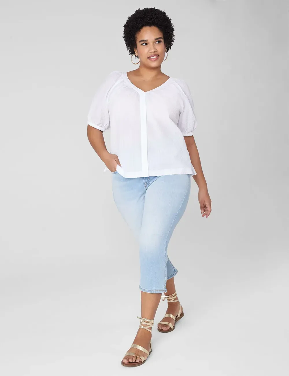 Signature Fit High-Rise Skinny Pedal Jean