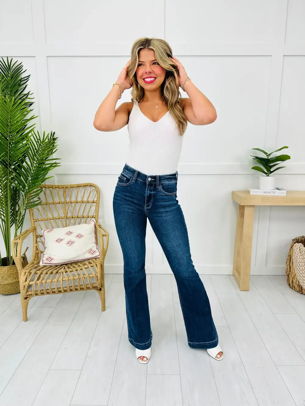 Judy Blue Polished Perfection Trouser Flares