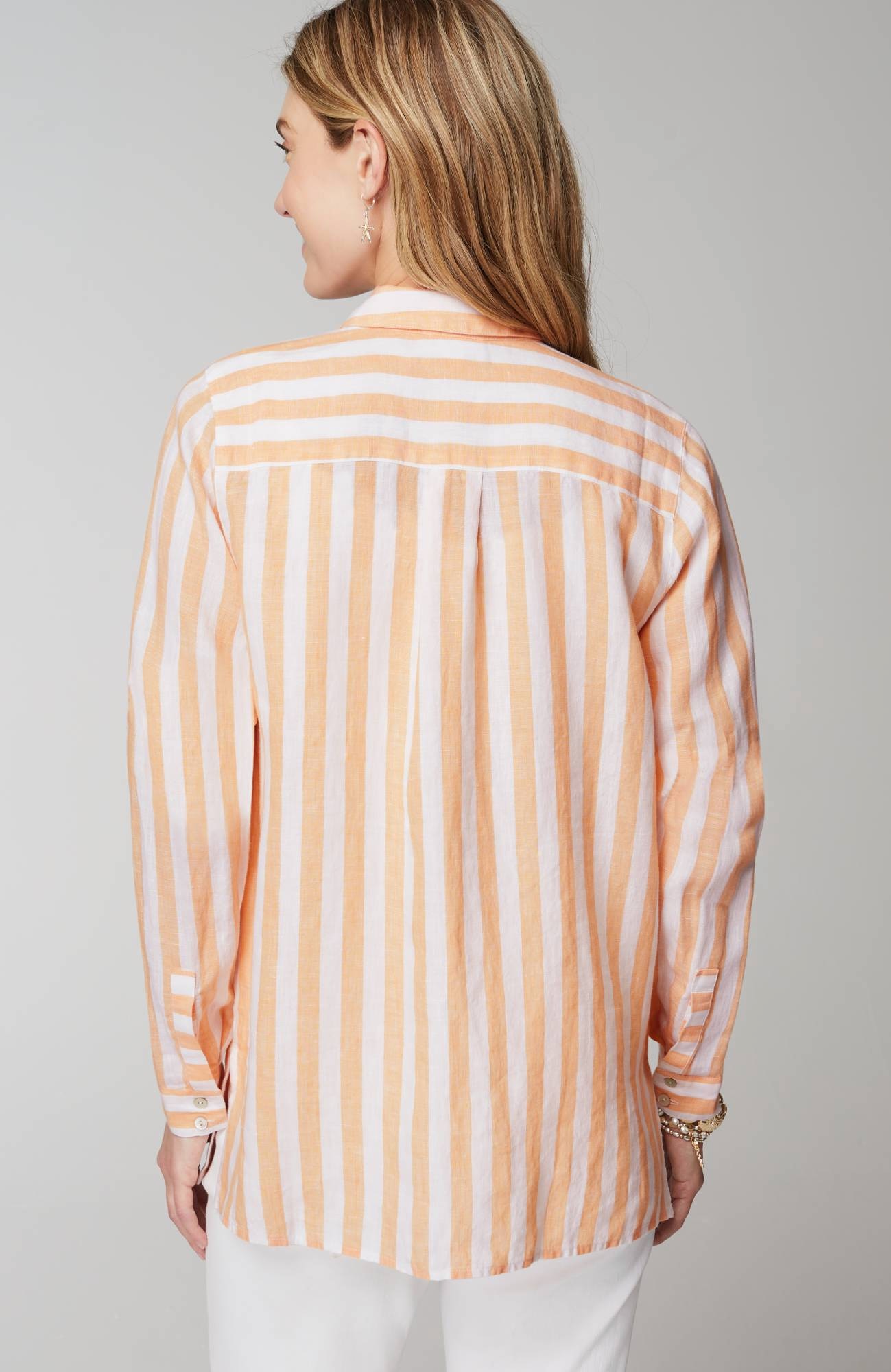 Everyday Linen Button-Front Shirt