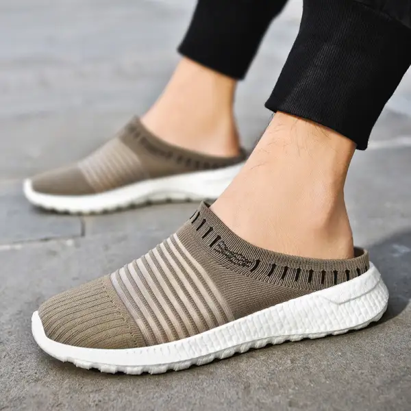 Flat Comfort Breathable Sports Slippers