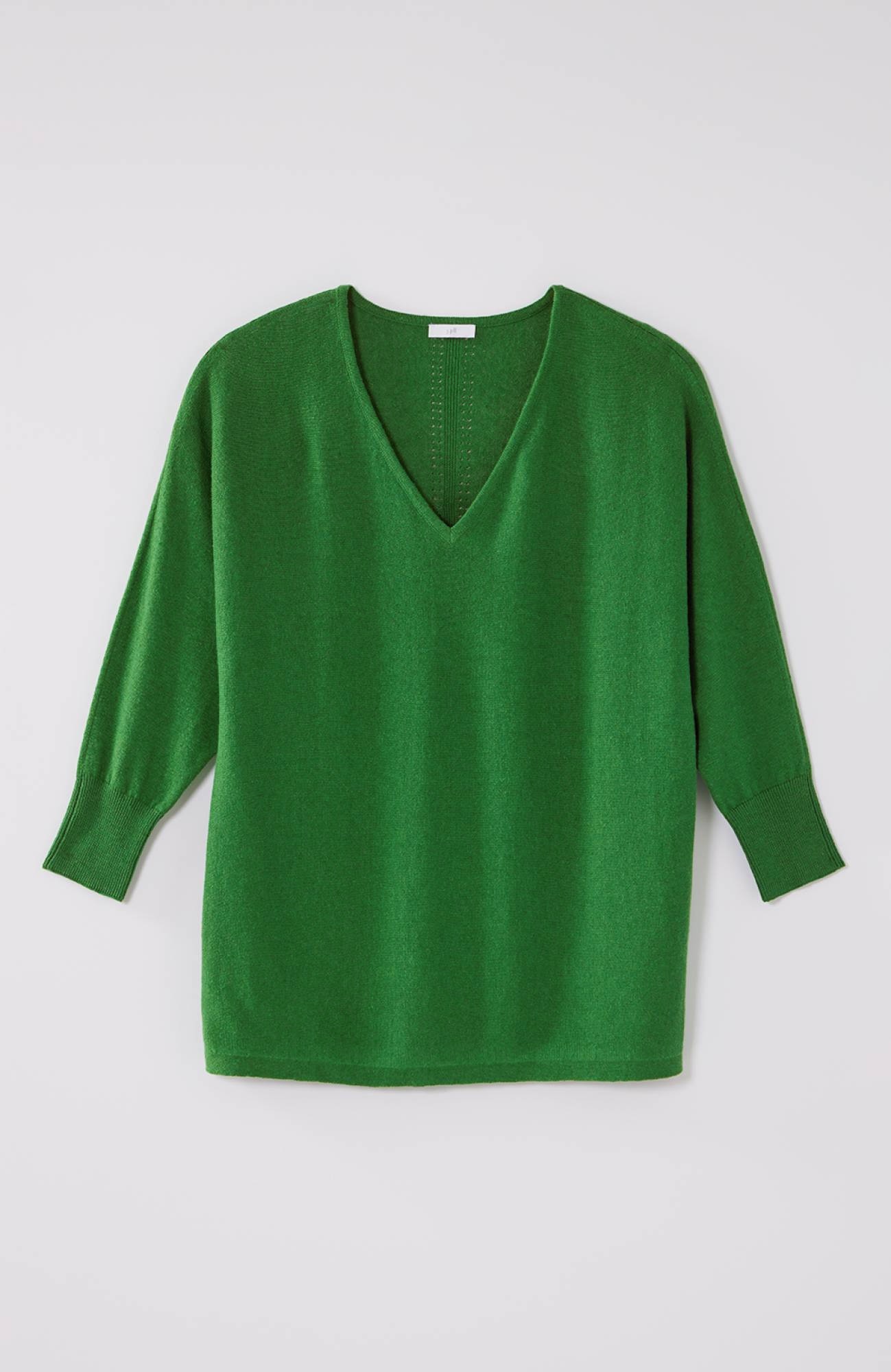 V-Neck Dolman Pullover Sweater