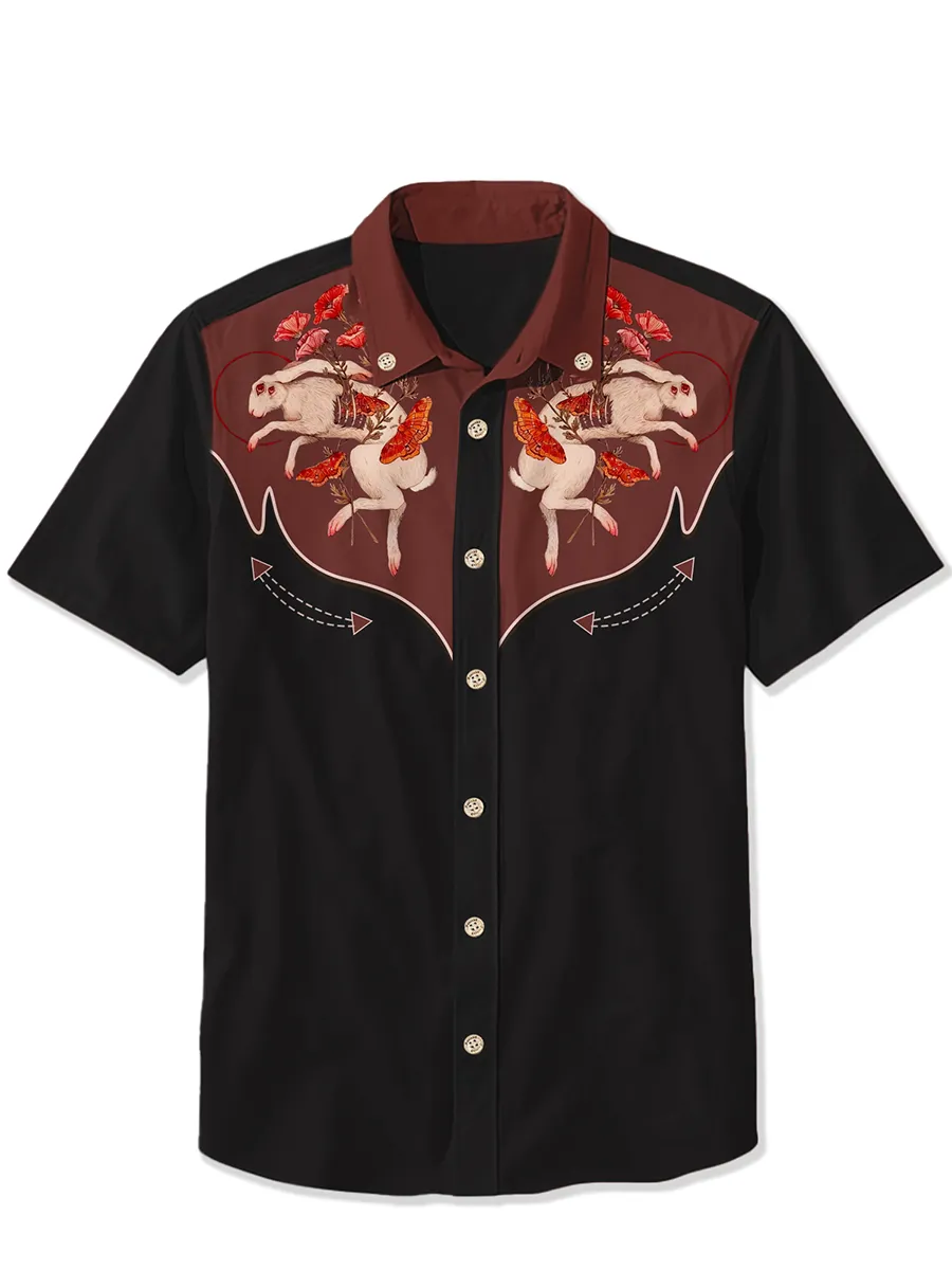 Halloween Devil Rabbit  Shirt