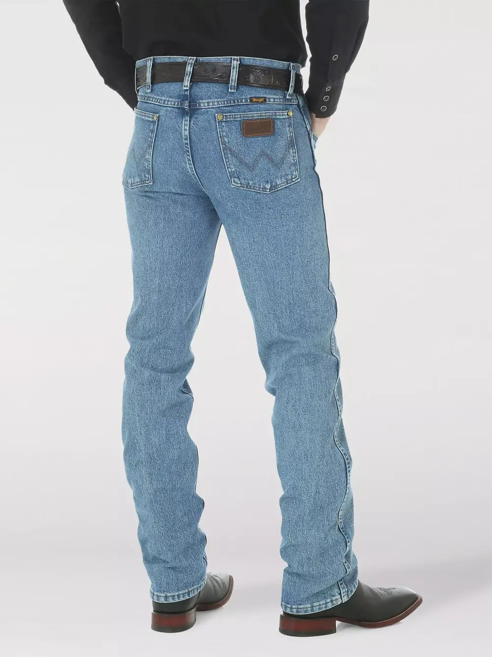 PREMIUM PERFORMANCE COWBOY CUT SLIM FIT JEAN IN DARK STONE