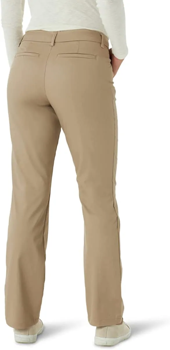 Women's Wrinkle Free Relaxed Fit Straight Leg Pant