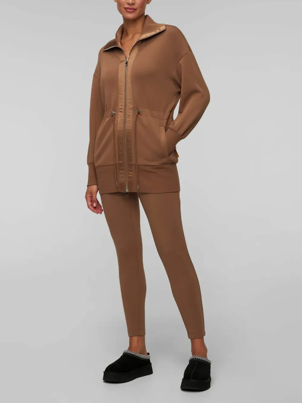 Turtleneck Casual Zipper Track Suit